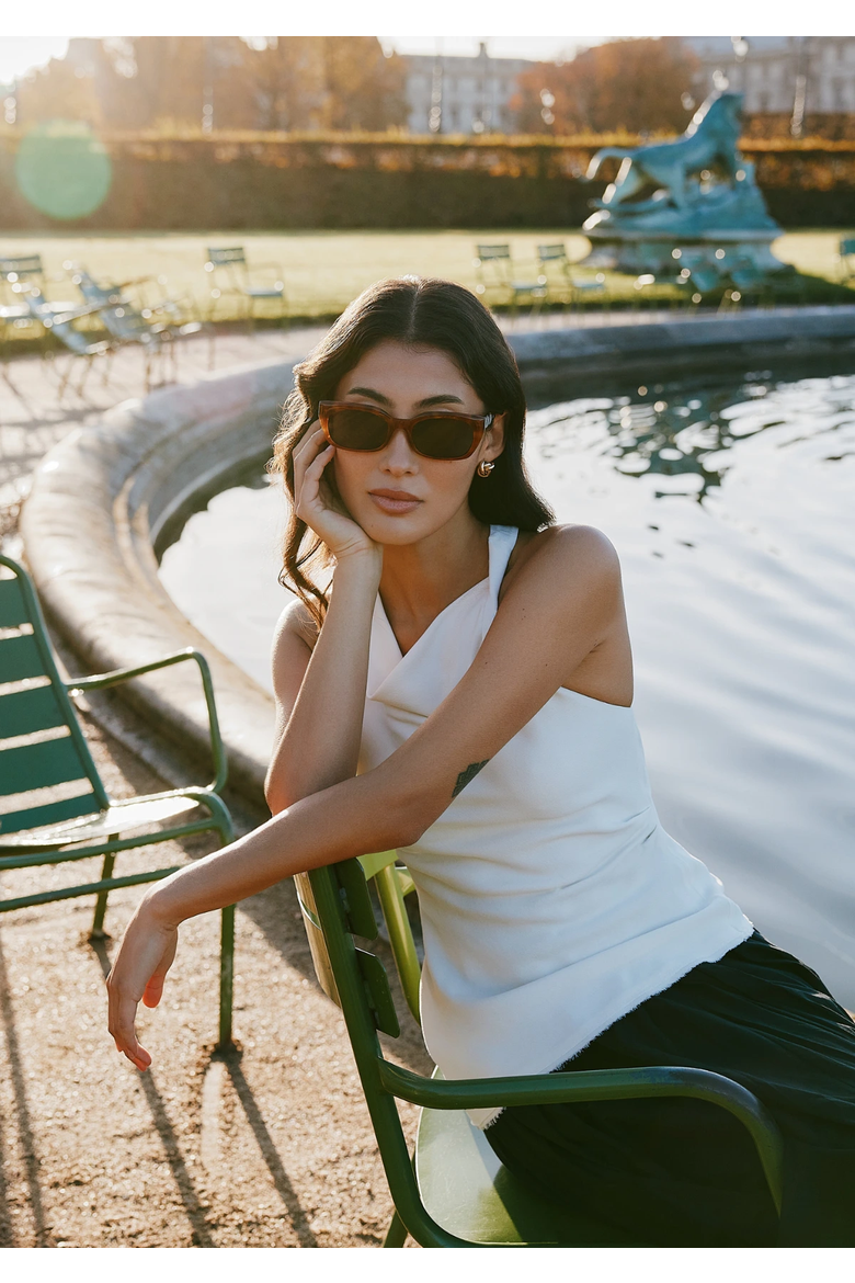 Shaula Sunglasses, Alternate, color, Meringue