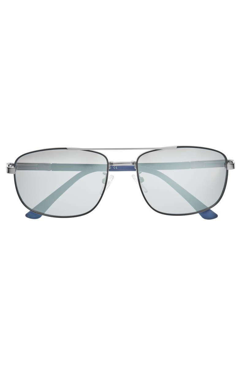 BREED Gotham Polarized Sunglasses, Alternate, color, Gunmetal/Silver