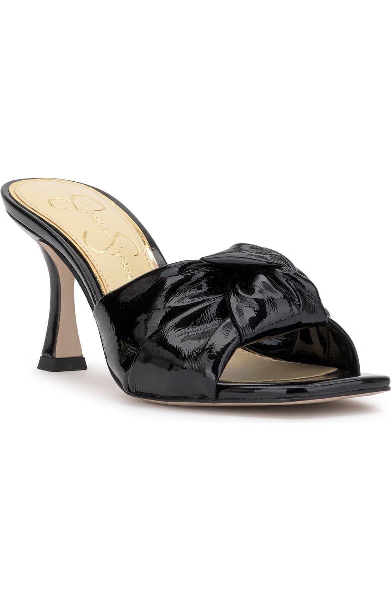 Jessica Simpson Evirra Slide Sandal, Main, color, Black Patent