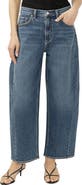 Silver Jeans Co. Horseshoe High Waist Ankle Barrel Jeans