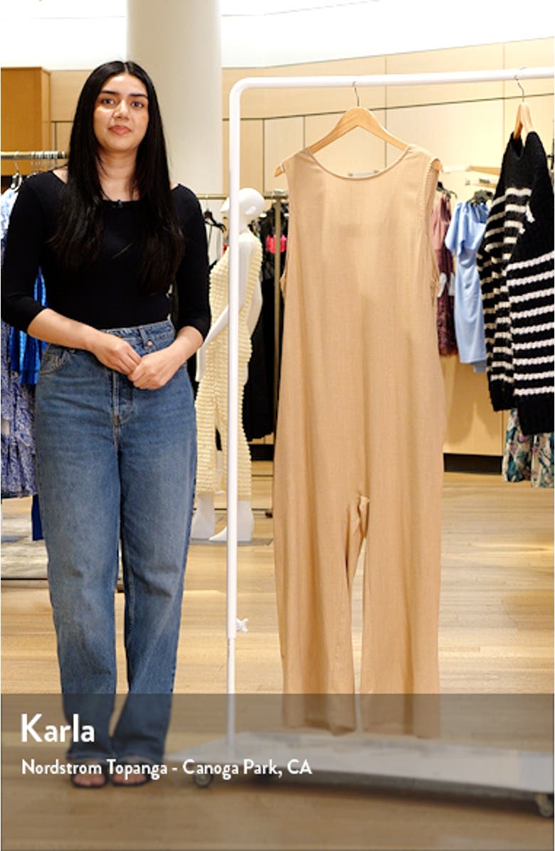 Yardlee Sleeveless Jumpsuit, sales video thumbnail