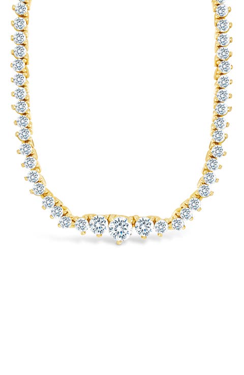 Tatum Slide Tennis Necklace