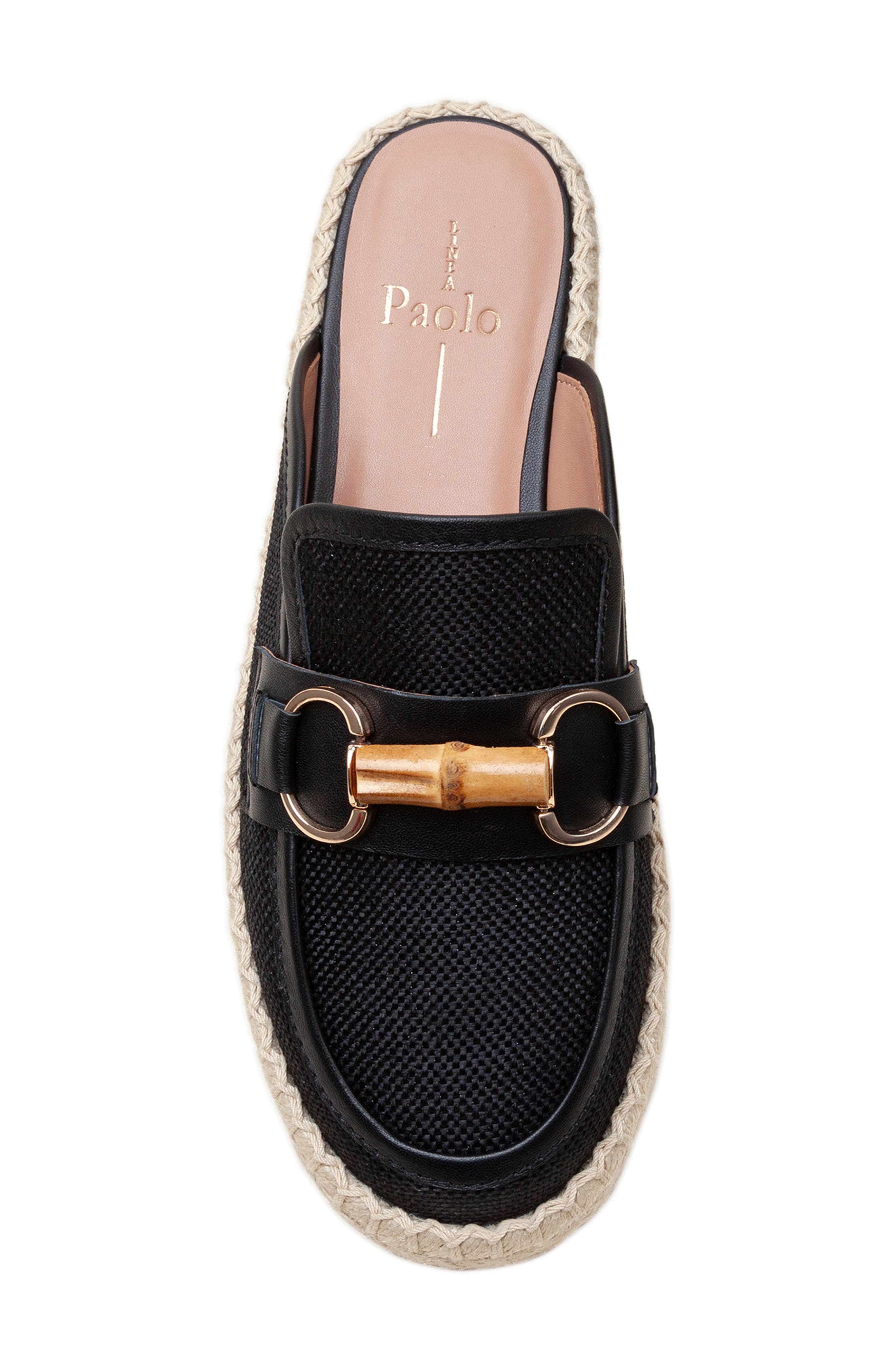 Linea Paolo Shiloh Mule, Alternate, color, Black