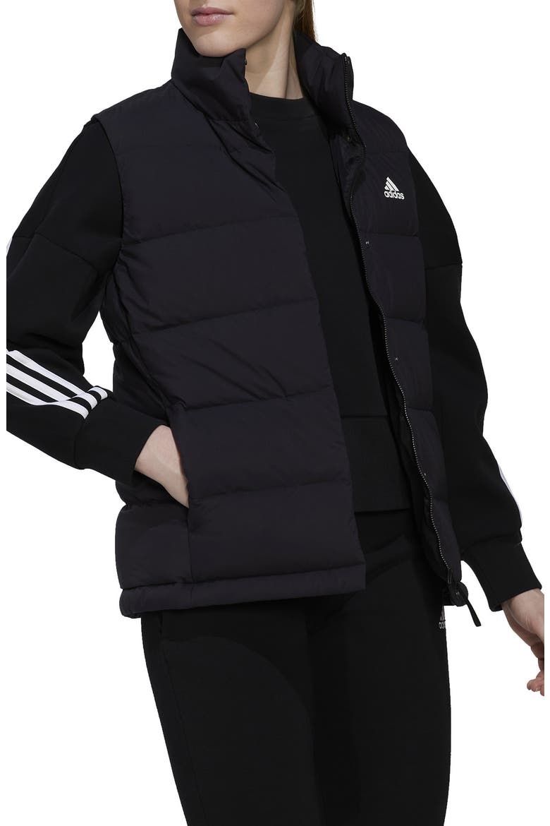 Helionic 600 Fill Power Down Vest, Alternate, color, BLACK