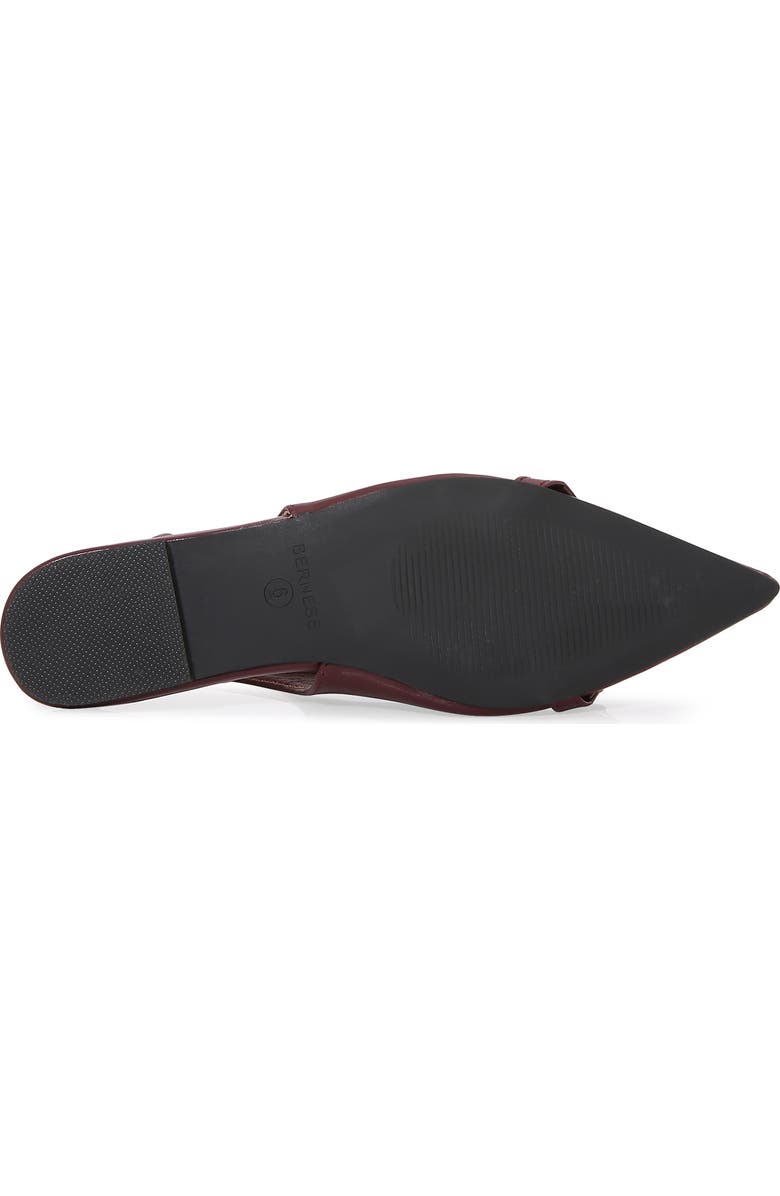 BERNESS Bit Slingback Flat, Alternate, color, Brown