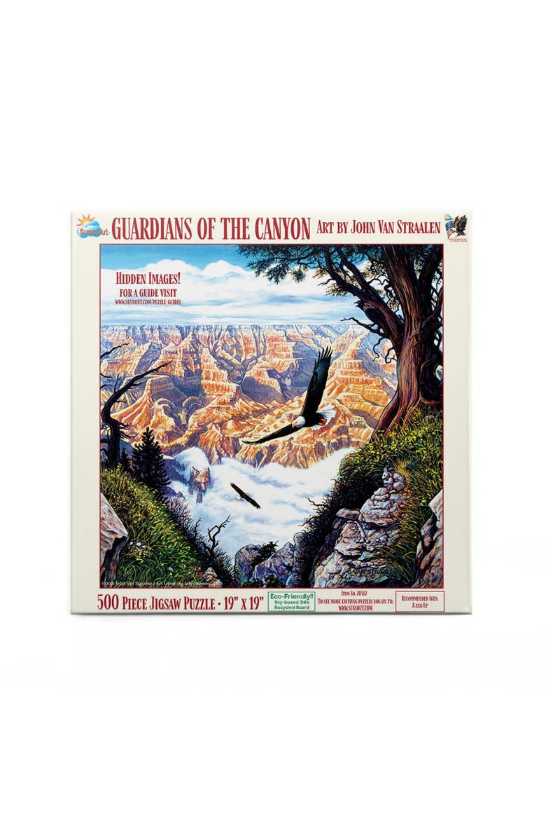 Sunsout Guardians of the Canyon 500 piece Jigsaw Puzzle for Adults, Alternate, color, Multicolor
