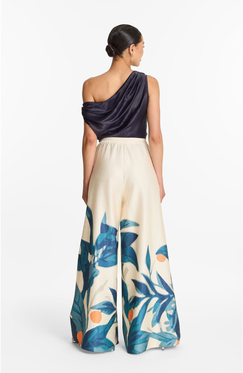 DIARRABLU High Waisted Jant Pants Zest, Alternate, color, Zest Navy