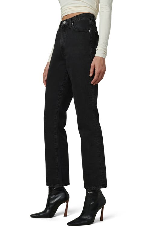 Joe's The Stacy High Waist Ankle Straight Leg Jeans In Purple