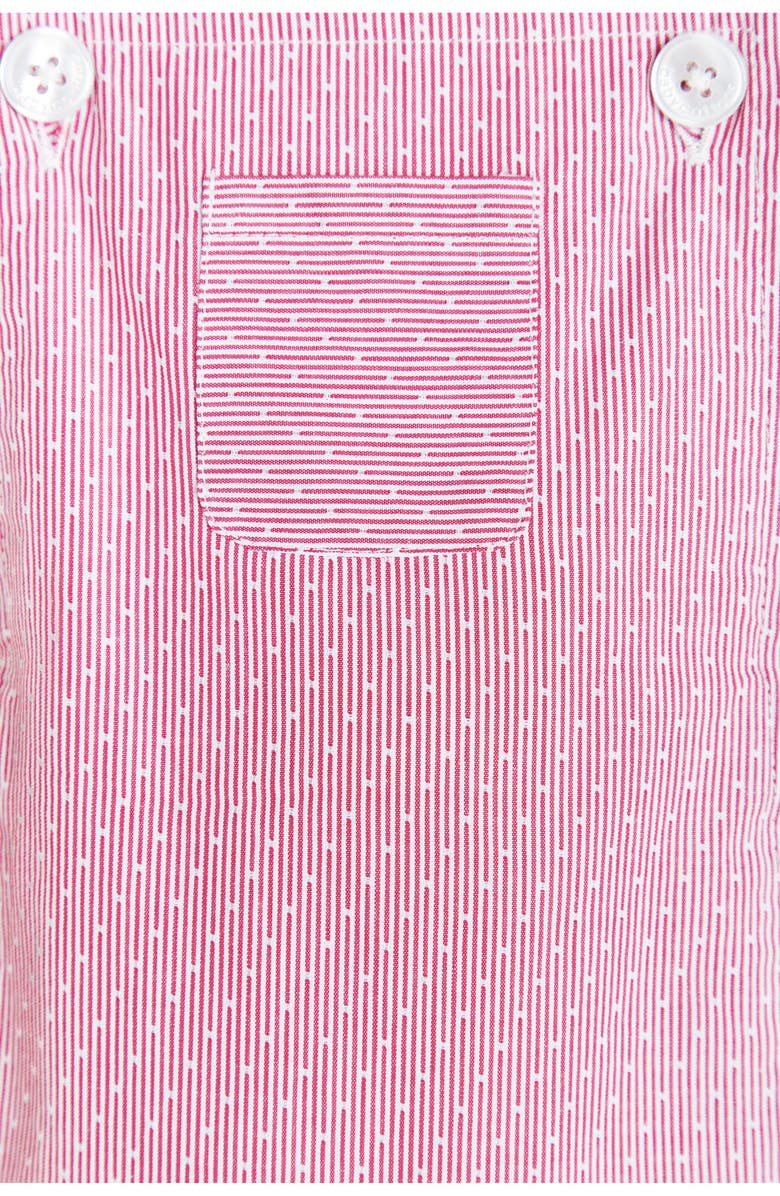 Babycottons Premium Cotton Turin Romper for Infant, Alternate, color, Red