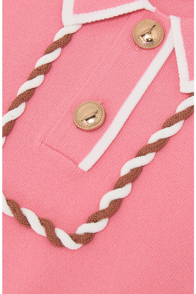 Kids' Niamh Sleeveless Sweater Dress, Alternate, color, CORAL