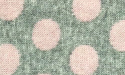 Portolano Polka Dot Headband In Green