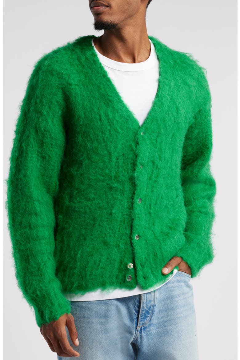 Patron Cardigan, Alternate, color, BRIGHT GREEN