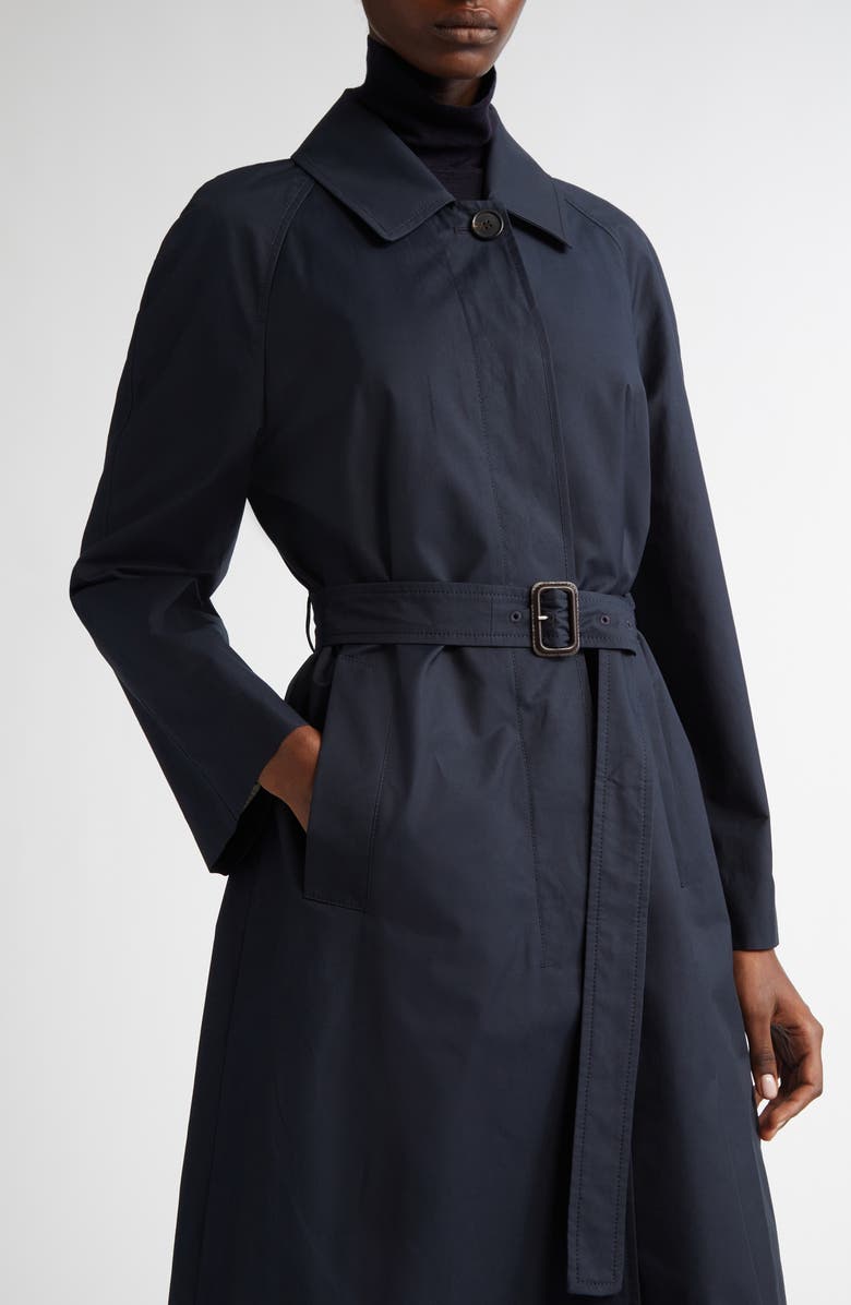 Max Mara Orleans Belted Raincoat, Alternate, color, 