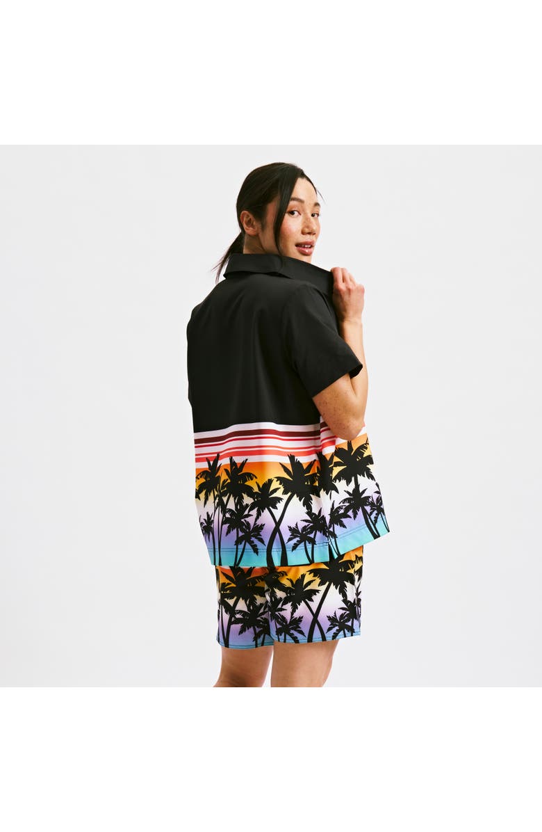 TomboyX Cabana Shirt, Alternate, color, Hawaiian Heat