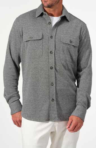 Herringbone Utility Overshirt