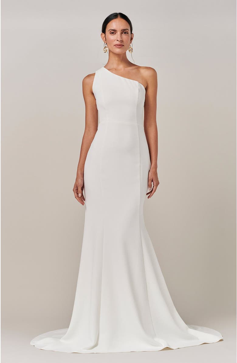 BWLDR Noella Gown, Alternate, color, White