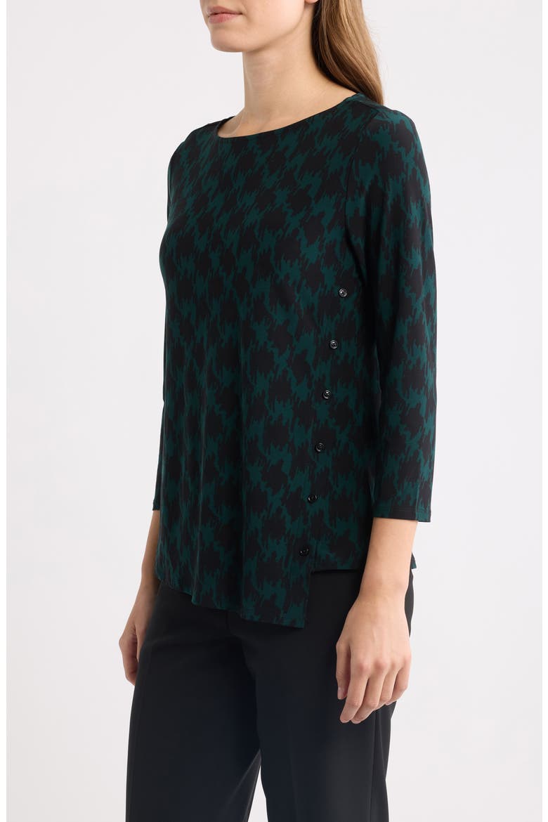Print Asymmetric Top, Alternate, color, ANNE BLACK/ TREELINE