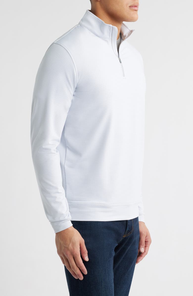 Peter Millar Perth Sugar Stripe Performance Quarter Zip, Alternate, color, 