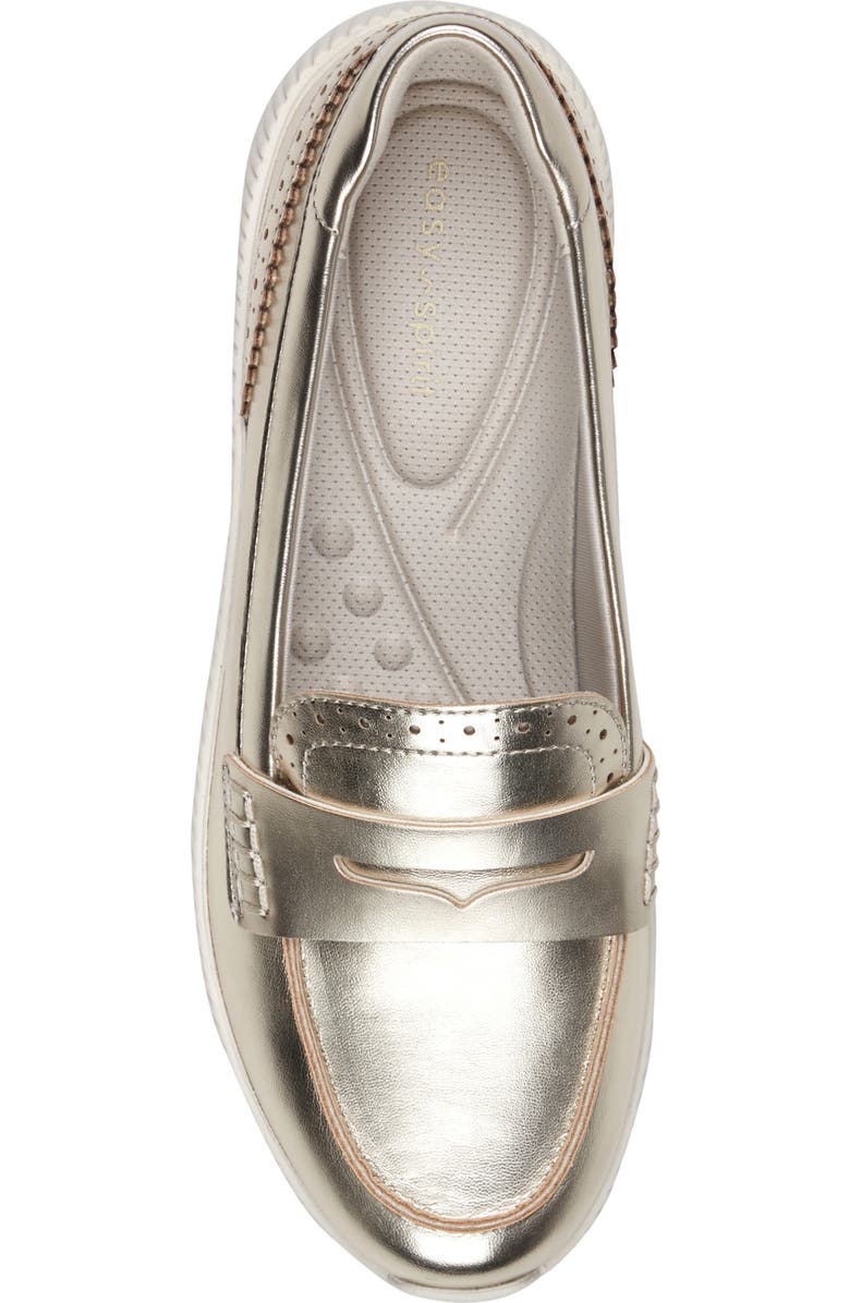 Easy Spirit Geanna Loafer, Alternate, color, Gold