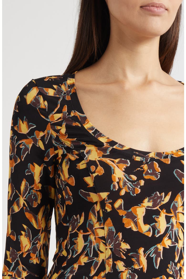 Aris Long Sleeve Knit Top, Alternate, color, SOLARIS