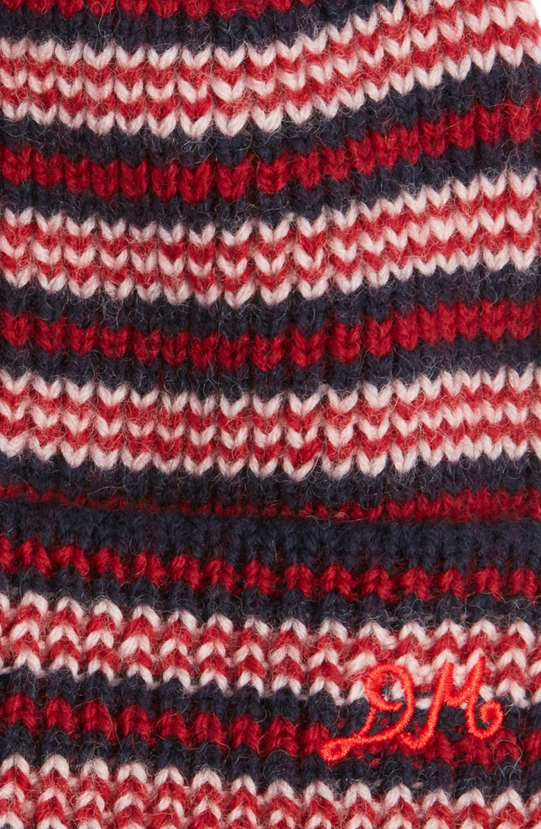 Damson Madder Stripe Beanie, Alternate, color, Striped Multi