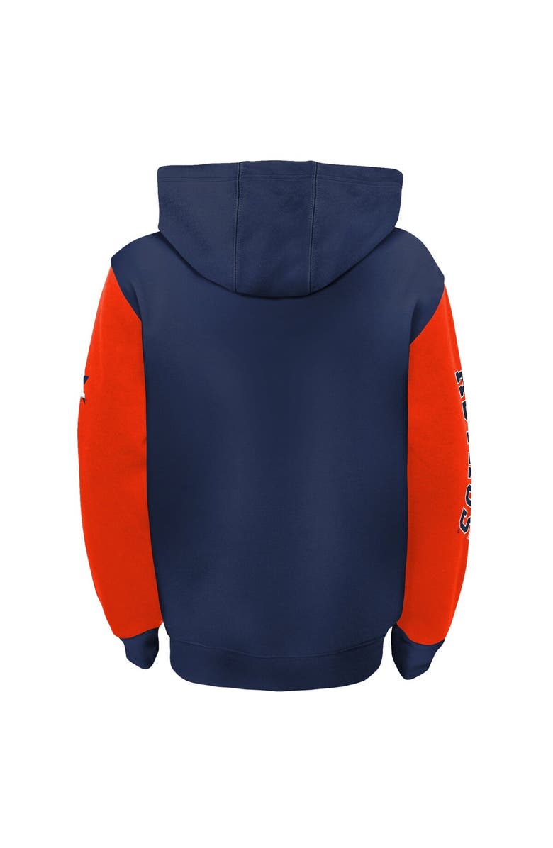 Outerstuff Youth Fanatics Branded Navy/Orange Houston Astros Postcard Full-Zip Hoodie Jacket, Alternate, color,