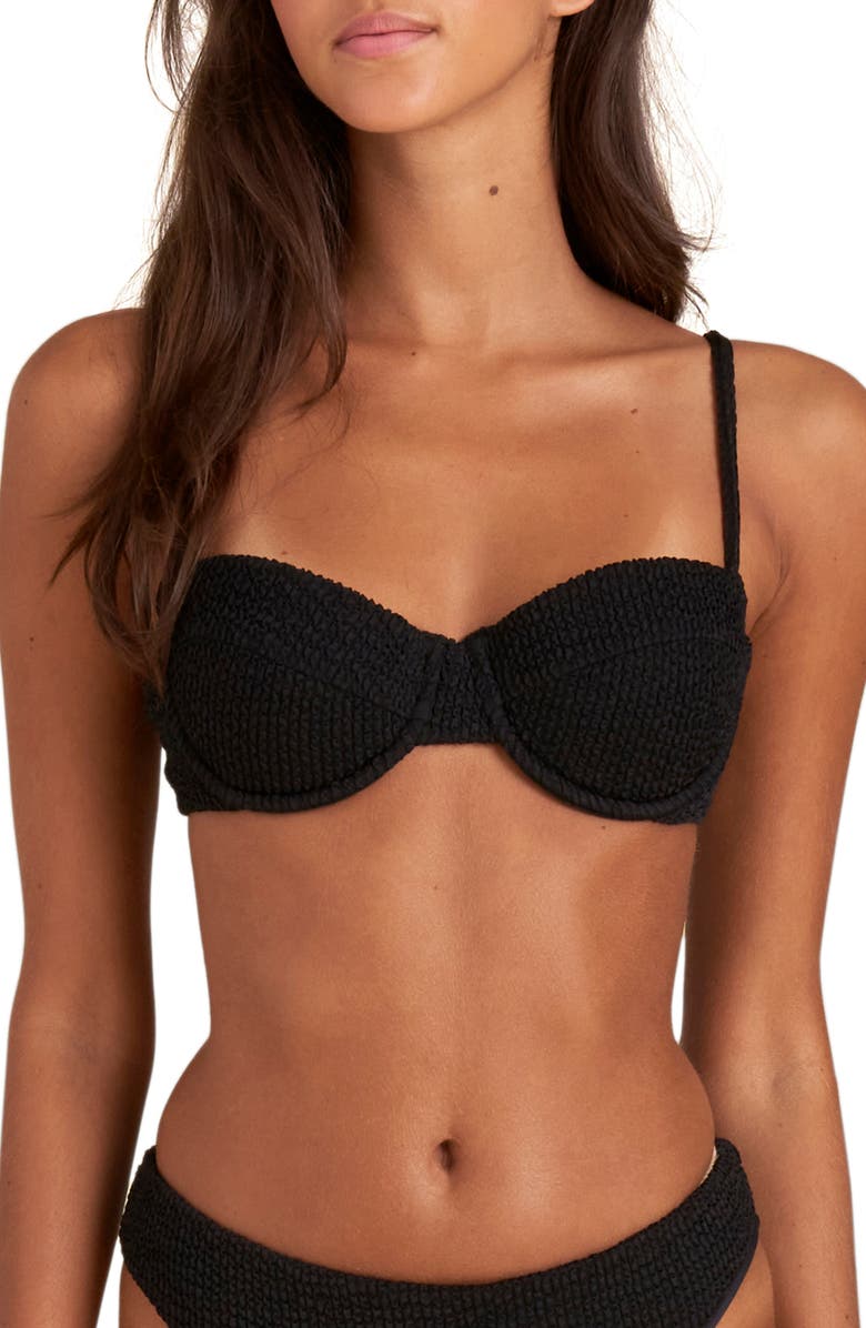Veronica Beard Dyer Underwire Bikini Top, Main, color, 