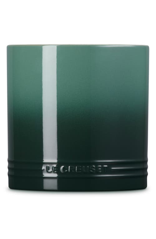 Le Creuset Signature Stoneware Utensil Crock In Green