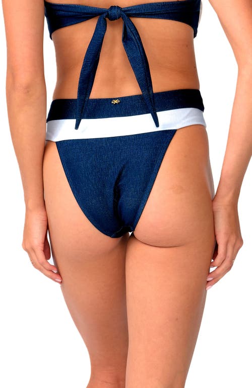 Pq Swim Metallic Banded Bikini Bottoms