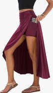 LASCANA Asymmetrical Maxi Skort