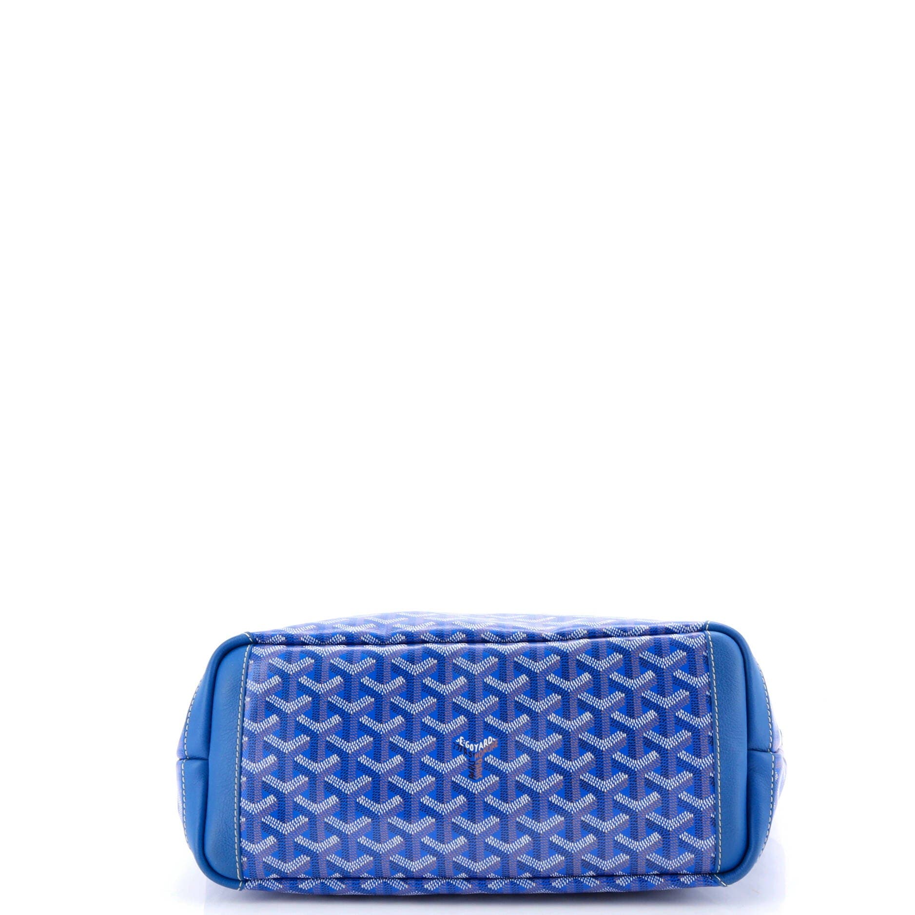 Pre-Owned Goyard Artois Tote Coated Canvas PM, Alternate, color, Blue