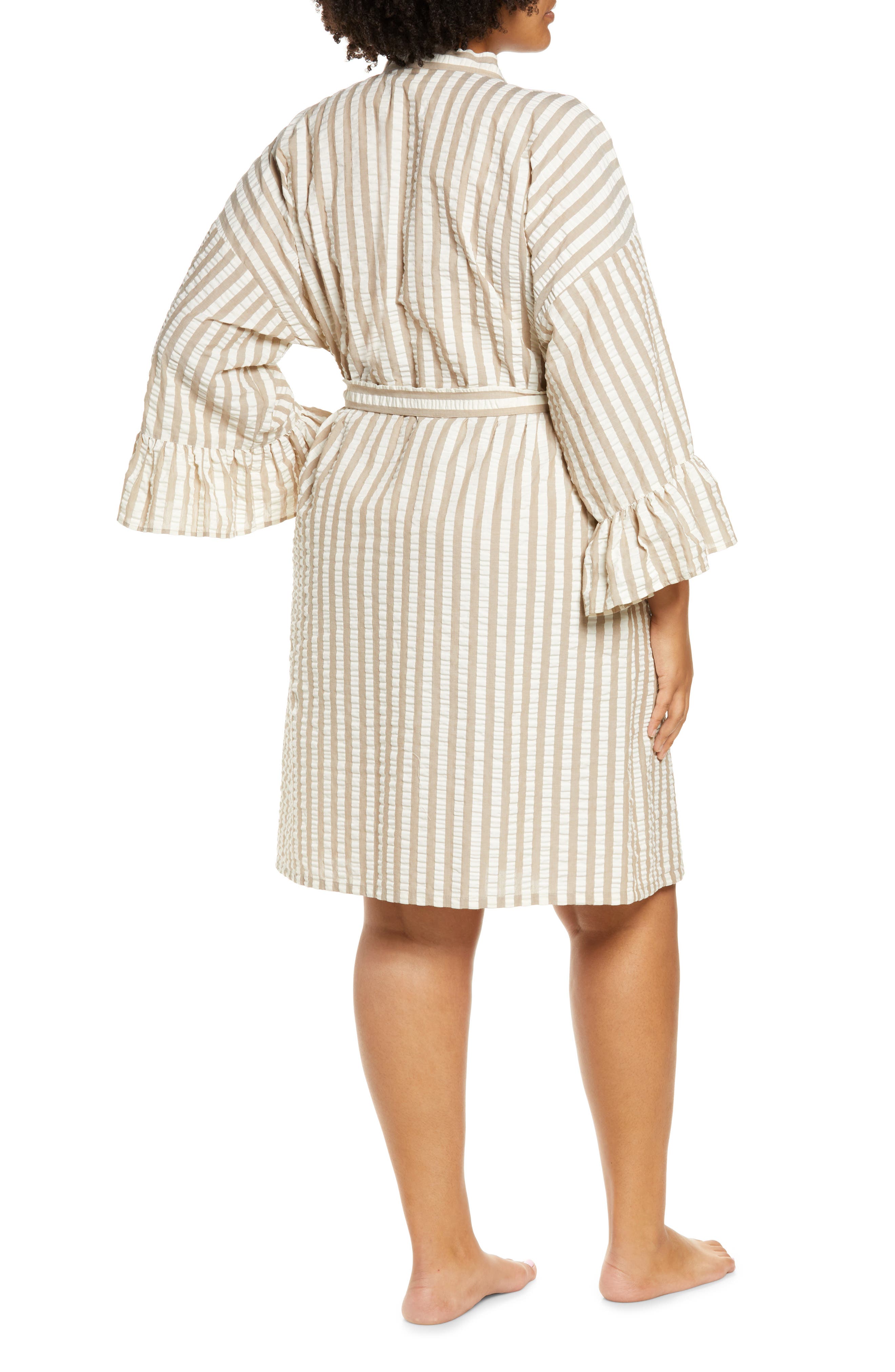 Open Edit Seersucker Robe (Women) | Nordstromrack