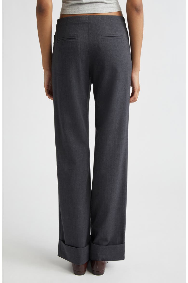 Lomba Low Waist Straight Leg Pants, Alternate, color, GREY