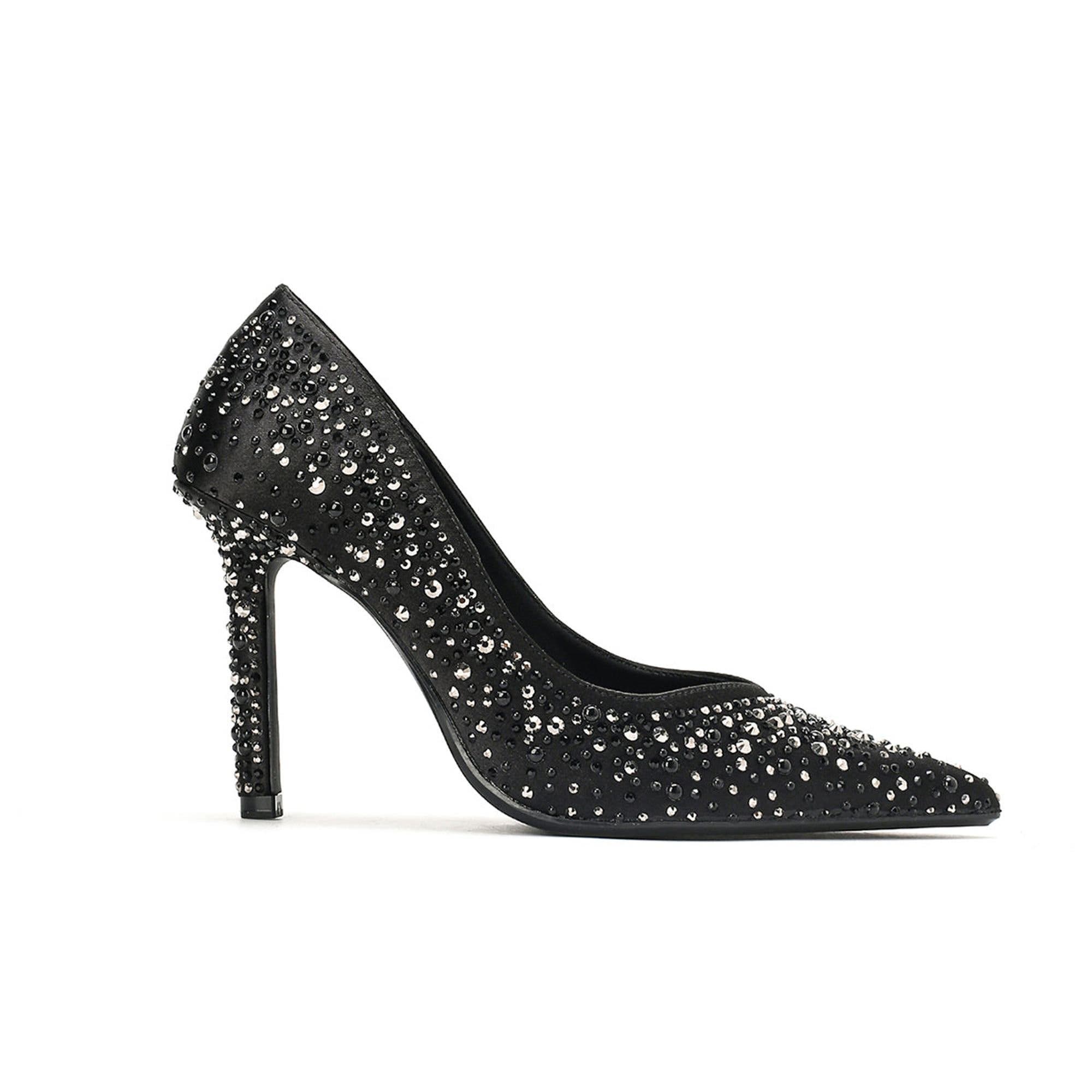 Melani Pump, Alternate, color, Black