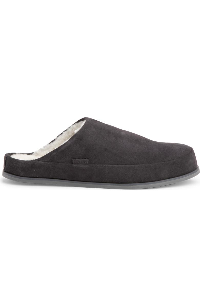 hari mari Tio Genuine Shearling Lined Slipper, Alternate, color, Slate