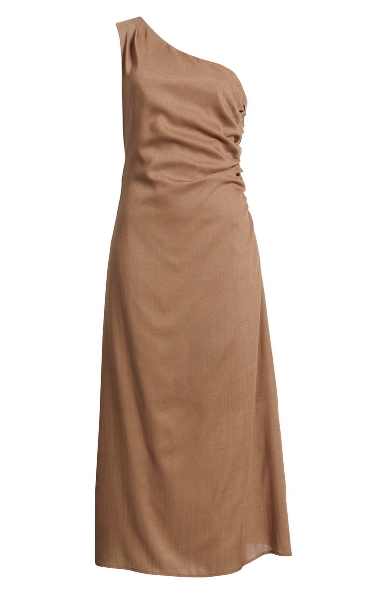 Sam Edelman One-Shoulder Dress, Alternate, color, Mocha