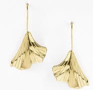 Matr Boomie Sayuri Ginkgo Leaf Drop Earring