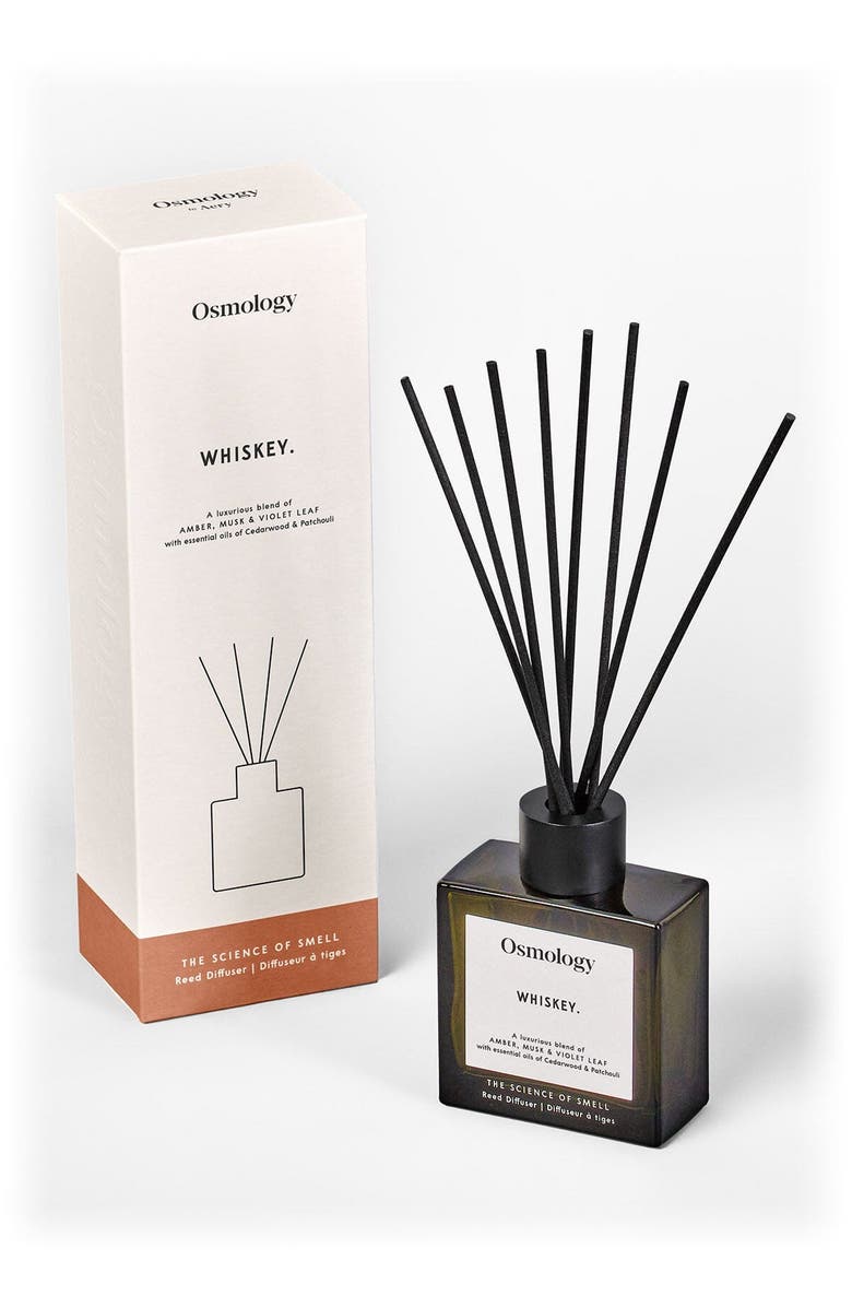 Osmology Whiskey Reed Diffuser, Main, color, NO COLOR