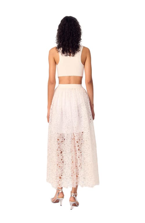 MAJE MAJE BACKLESS JEWELLERY NECK BODYSUIT