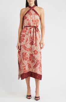 CIEBON Betty Tie Waist Maxi Dress