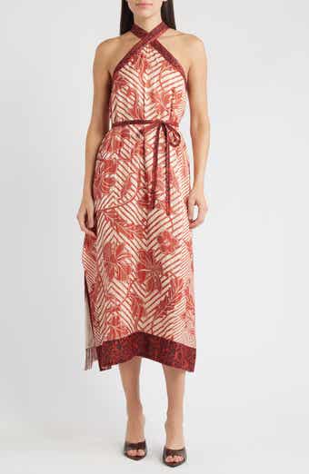 CIEBON Betty Tie Waist Maxi Dress