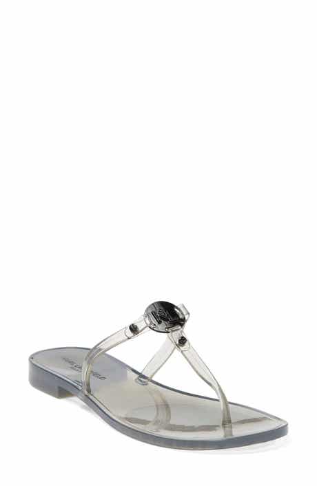 KARL LAGERFELD PARIS Wylda Clear Sandal