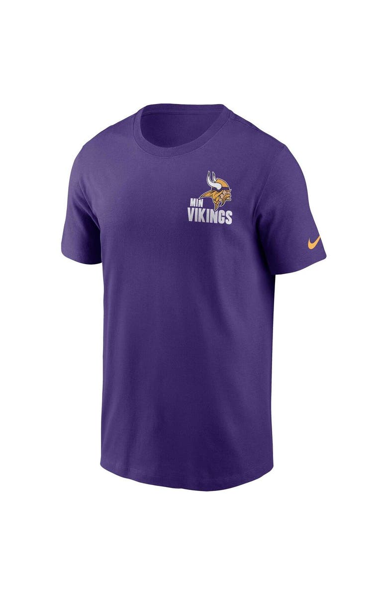Nike Men's Nike Purple Minnesota Vikings Blitz Essential T-Shirt, Alternate, color, Purple