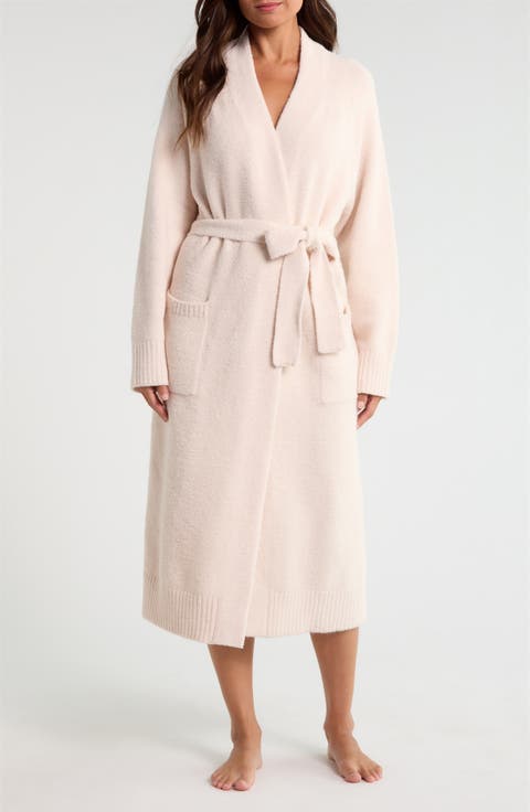 Dreamy Soft Knit Midi Robe