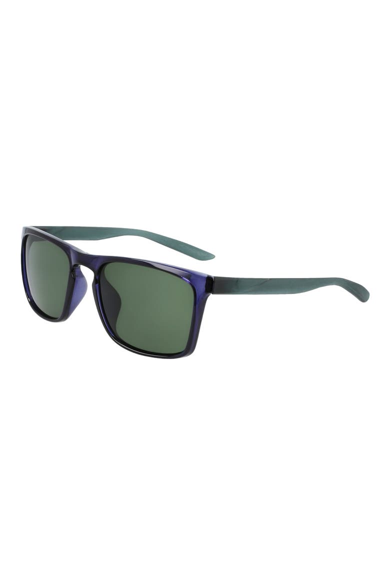 Sky Ascent 55mm Rectangular Sunglasses, Alternate, color, CONCORD/GREEN