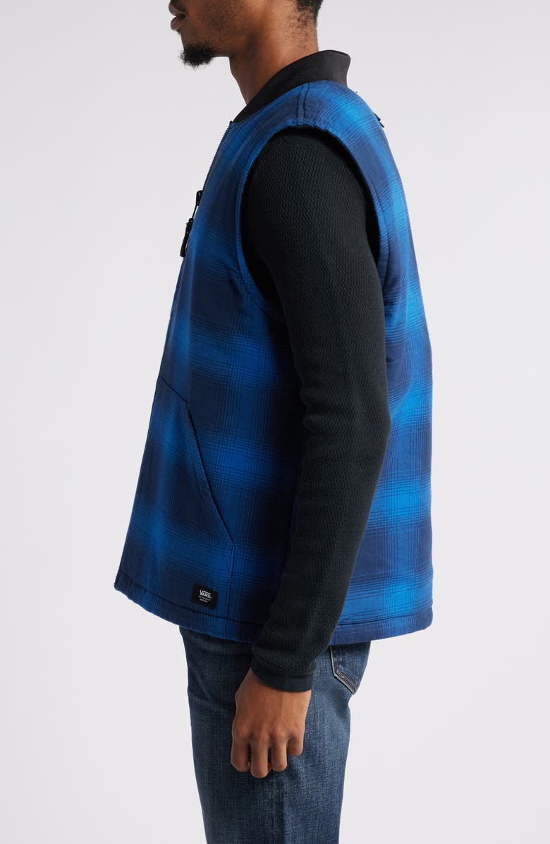 Vans Talbot Reversible Zip Vest, Alternate, color,