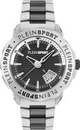 PLEIN SPORT Rampage Three Hand Quartz Bracelet Watch, 44mm