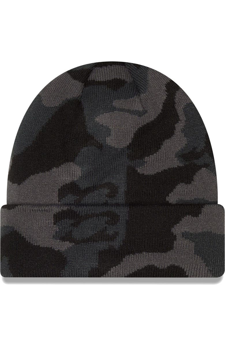 New Era Men's New Era Camo New York Mets Cuffed Knit Hat, Alternate, color, 