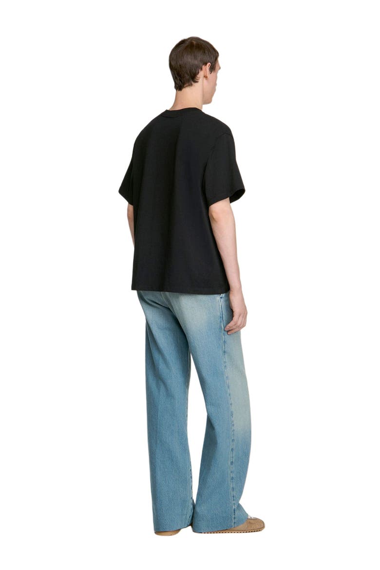 Oversized T-shirt, Alternate, color, Black