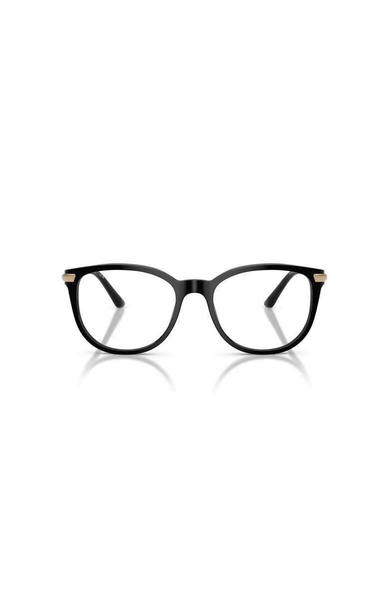 Burberry 51mm Square optical glasses, Alternate, color, Black